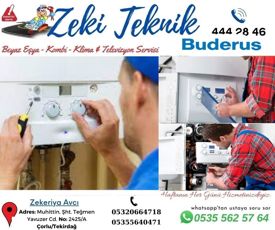 Çorlu Buderus Kombi Servisi